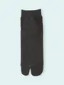 【3足1,386円】メンズ 足袋無地ショートソックス チャコールグレー