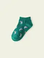 【3足1,386円】キッズサメスニーカー用ソックス グリーン