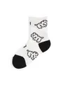 【3足1,485円】キッズ わんこ柄ショートソックス / 16-18cm オフホワイト