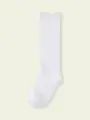 【3足1,386円】キッズ 無地ハイソックス サラシ