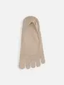 【絹肌Labo】シルクの五本指カバーソックス(24.0~26.0cm) ダルベージュ