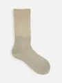 【整脚Labo】デオドラント/履き口ゆったりソックス ベージュ