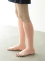 【美脚Labo】綿着圧トウレスハイソックス マシュマロ