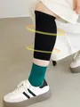【美脚Labo】ふくらはぎサポーター Lサイズ クロ