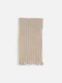 【温脚Labo】コットンシルク二重アメリブショートレッグウォーマー シルバーベージュ