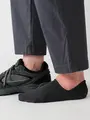 【Tabio MEN】定番・無地カバーソックス チャコールモク