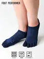 【Tabio MEN】フットパフォーマー五本指ソックス ネイビー