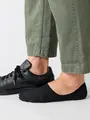 【Tabio MEN/脱げないを追求した】グッドフットカバーCOOL MESHソックス クロ