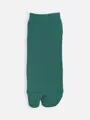【Tabio MEN】パイル足袋スニーカー丈ソックス ボトルグリーン