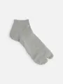 【Tabio MEN】パイル足袋スニーカー丈ソックス(27.0~29.0cm) グレーモク