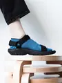 【Tabio MEN】ドライカノコスニーカー丈ソックス(27.0~29.0cm) スモーキーアクア+ネイビー