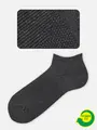 【Tabio MEN】【定番】パワーフィットスニーカー丈ソックス チャコールモク