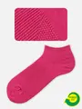 【Tabio MEN】【定番】パワーフィットスニーカー丈ソックス ホットピンク