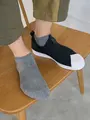 【Tabio MEN】パワーフィットスニーカー丈ソックス(27.0~29.0cm) グレーモク