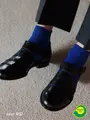 【Tabio MEN】パワーフィットスニーカー丈ソックス(27.0~29.0cm) メイブルー