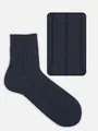 【Tabio MEN】ベーシック太リブショートソックス コン