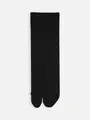 【Tabio MEN】綿麻メッシュ足袋ショートソックス クロ
