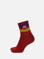 FC Barcelonaアメリブラインショートソックス ワイン