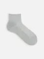 【Tabio MEN】RELAX PILE アンク丈ソックス グレー