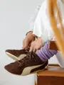 【Tabio MEN】大人男子が履けるルーズソックス ライラック