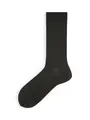 【Tabio MEN】綿ピンドット柄ソックス(25.0〜27.0cm) モス+コニャック