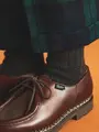 【Tabio MEN】チャンキーリブソックス チャコールグレー