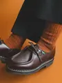【Tabio MEN】チャンキーリブソックス ウッド