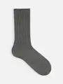 窪塚洋介さん 着用商品【Tabio MEN】リッチェル編みルーズソックス(23.0~25.0cm) トップノウモクグレー