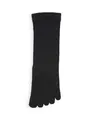 【Tabio MEN】ゴム無light 五本指ソックス(23.0〜25.0cm) クロ