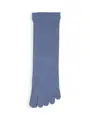 【Tabio MEN】ゴム無light 五本指ソックス(23.0〜25.0cm) デニムモク