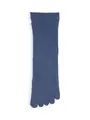 【Tabio MEN】ゴム無light 五本指レギュラー(25.0〜27.0cm) デニムモク