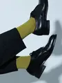 窪塚洋介さん着用商品【Tabio MEN】ブライトリブロングホーズ ウグイス
