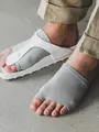 【Tabio MEN】滑り止め付き消臭+COOLMAX®トングソックス (Web限定) シルバーグレー
