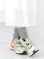【WEB限定】大人が履けるルーズソックス グレ－モク