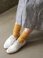 【WEB限定】大人が履けるルーズソックス ダークイエロー