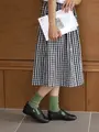 【WEB限定】大人が履けるルーズソックス アーミーグリーン