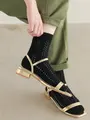 【WEB限定】リンクスメッシュソックス クロ