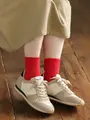 【WEB限定】リンクスメッシュソックス トマトレッド