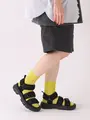 【WEB限定】リンクスメッシュソックス イエローグリーン