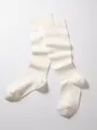 【MAEÉ】コンプレッションソックス / コットンリブタイプ オフホワイト