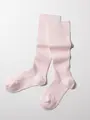 【MAEÉ】コンプレッションソックス / コットンリブタイプ パウダーピンク