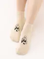 【長場雄×NAIGAI×Tabio】 SOCK SUN片手で履けるくつした ムセンショク キナリ