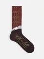 【Tabio MEN】WEB限定/チョコレートプリントソックス CHOCOLATE BAR