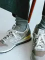 【WEB限定】大人男子が履けるルーズソックス スウェットグレーモク
