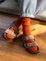 【WEB限定】大人男子が履けるルーズソックス オレンジ