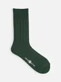 【WEB限定】TABIO'S COTTON 太リブレギュラーソックス(23.0~25.0cm) グリーン