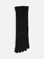 【Tabio MEN】ゴム無light五指レギュラー丈ソックス(23.0~25.0cm) クロ