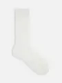 【TABIO’S COTTON】ClassicRib レギュラー丈ビジネスソックス(27.0～29) ホワイト