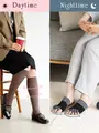 セットB(【美脚Labo】毎日履く綿着圧ソックス+ヒラキュア) モーブセット