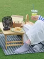 【THREEUP×靴下屋】WEB限定 汗ばむ季節を乗り切る!ひんやりアイテムセット<グレー> グレーセット